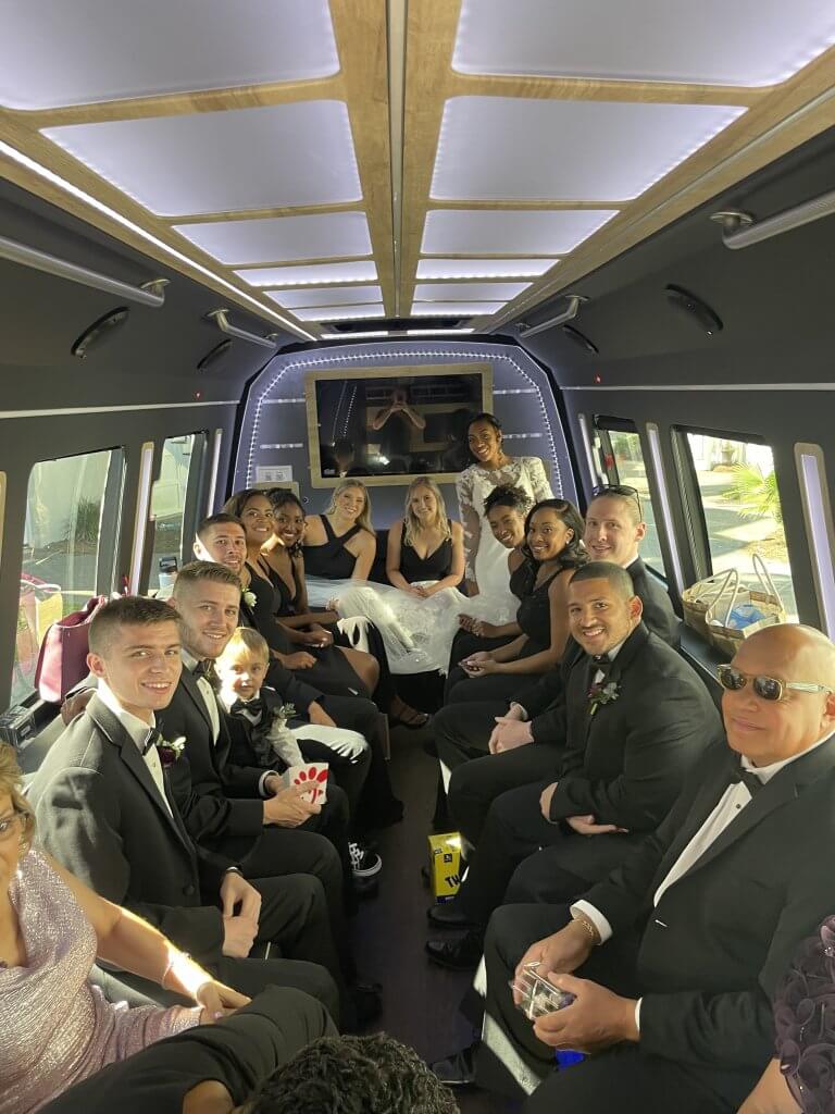 Orlando party bus for elopement